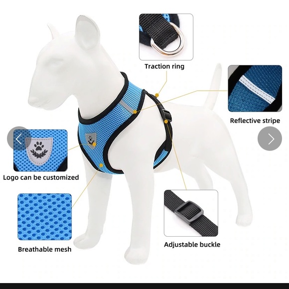 NWT Comfort Dog Harness Leash Bundle Set - Picture 5 of 6